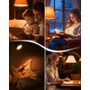 Bonlux Amber Light Bulbs 2000K, A19 9W E26 LED Yellow