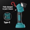 SUNREI LED Work Light/Flashlight Rechargeable, 1000 Lumens Handheld Mechanic Light