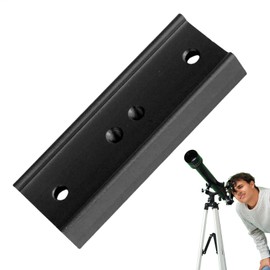 Telescope Dovetail Plate - 1/4in Equatorial Telescope Mount 108mm | Camera Mounting, Video Stabilizers, Tripod Accessories for OTA Equatorial Tripod Astrophotography