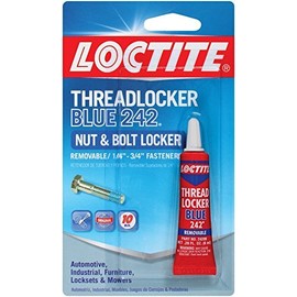 Loctite 209728-12 Blue 242 Threadlocker 6ml Tubes (Case of 12) by Loctite