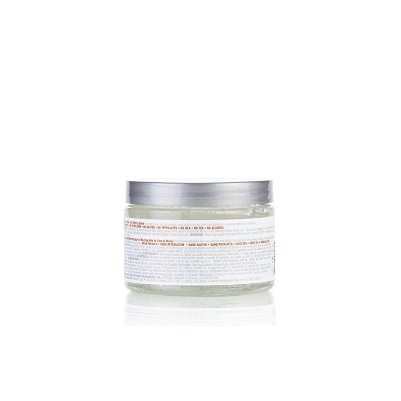 Design Essentials Gel definidor de rizos de coco natural y