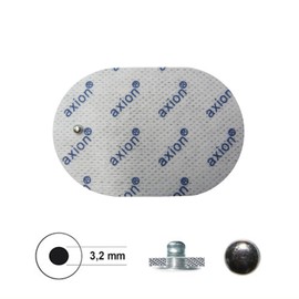 4er Set ovale Elektroden-Pads - kompatibel mit EMS- & TENS-Geräten von Panasonic