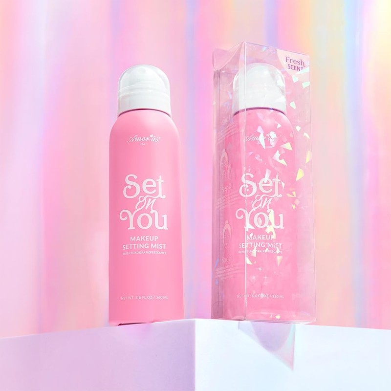 AmorUs Set On You – Fijador de Maquillaje, Larga Duración