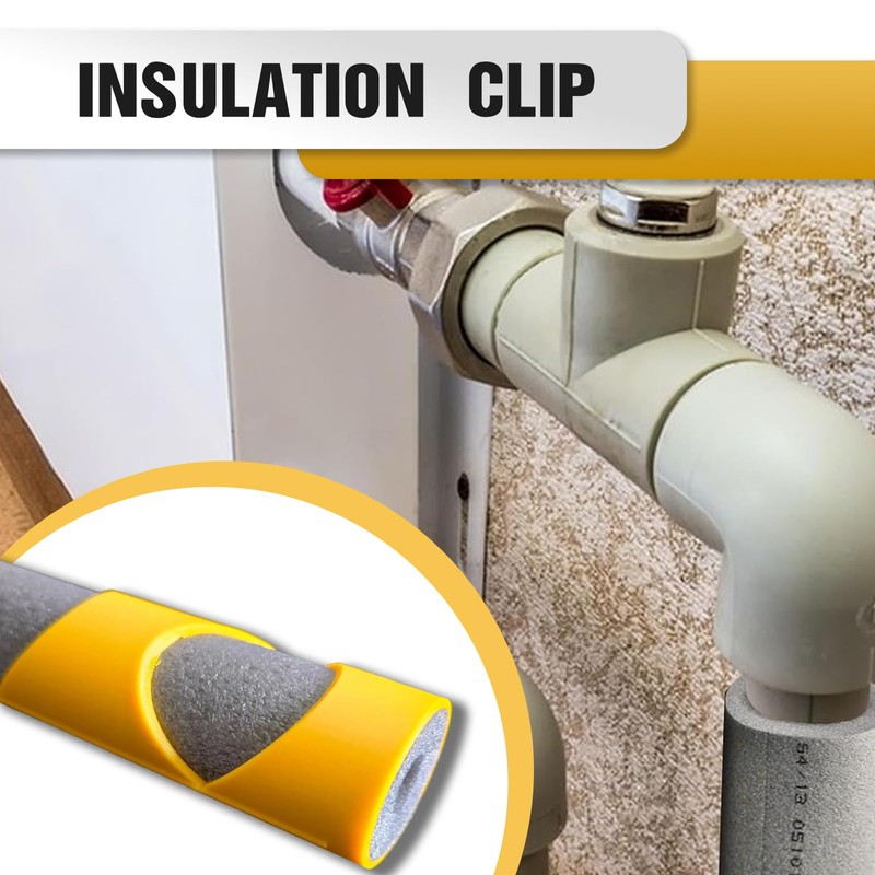 YANINEE 3 Pieces Mitre Box Pipe Insulation Foam for 15mm