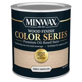 Minwax® Wood Finish® Color Series, Simply White, 1 Quart