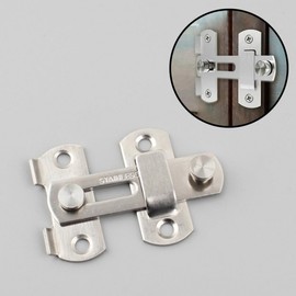 Stainless Steel Rotating Door Hasp Latch Hasp Latch 3ea