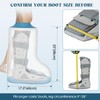 Zoyehoo Waterproof Extra Wide Cast Covers for Shower Leg, Extra