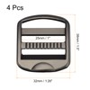 QUARKZMAN Metal Ladder Buckle Slider Tri-Glider Metal Adjustable Buckles Inner