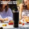 BUFFER FLASK - Vaso Termico 800ml - Termo Acero Inoxidable,