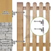 Stainless Steel J Bolt Gate Hinge with Dia M12 for