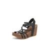 Blowfish Malibu Heidi Wedge Black Dyecut, 6.5M
