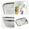 DAEHEUNG Stainless Rectangle Basket Stainless Steel Rectangle Mesh L11×D8.6×H2(Inch) Sink
