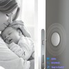 Wall Protectors from Door Knobs-Efbock White Silicone Door Stoppers Wall