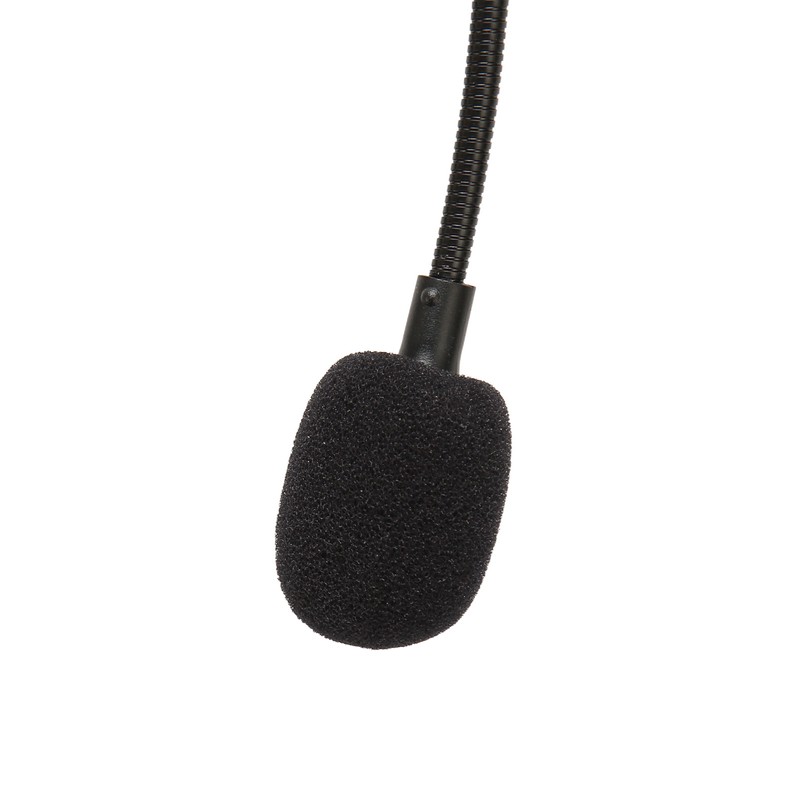 Telephone Headset Single Ear Professional Noise Canceling Adjustable Wired Phone