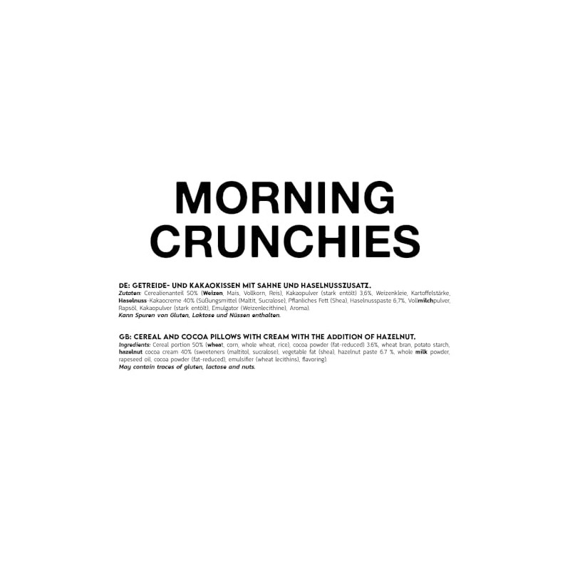 Inlead Morning Crunchies 210 g Hazelnut Flavour (1 x 210