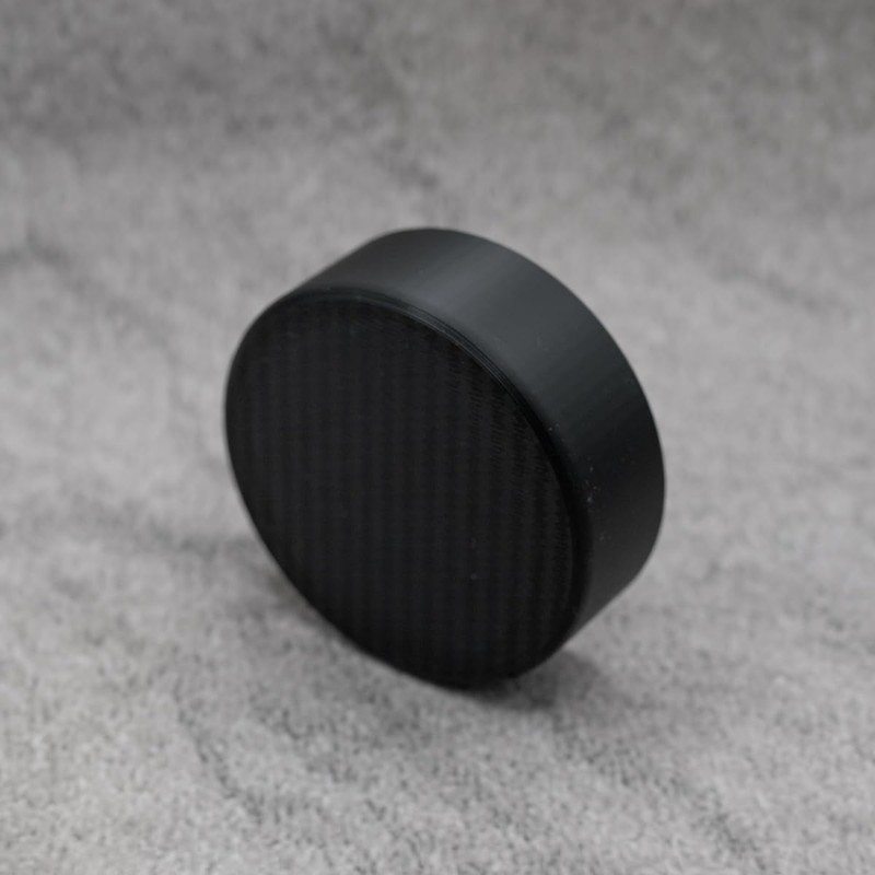 ULEIVA Replacement Protective Cap Carbon Look Black Compatible with Olight