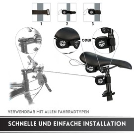 META BIKE Tow Rope Bicycle Children - Towing System Pull Rope Strap 130 kg - Pull System for Adults and Children - Mountain Bike E-Bike