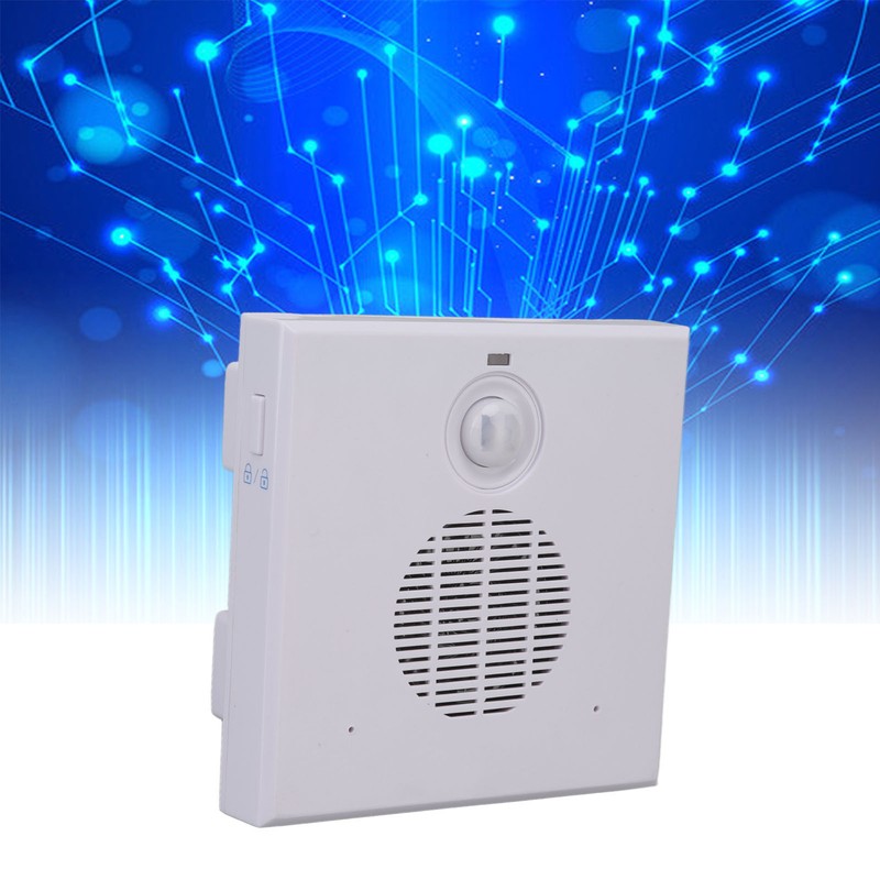 Motion Sensor Doorbell Human Infrared Induction Volume Adjustable Driveway Alarms