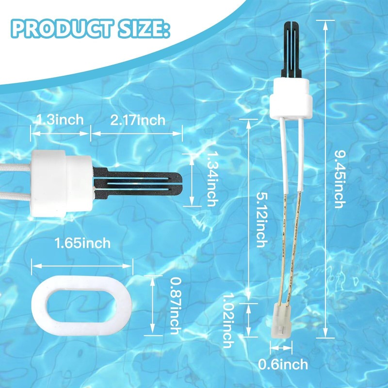 Suifaqi Upgraded 77707-0054 Igniter, Pool Heater Igniter Kit for Pentair