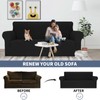 JIVINER Stretch Sofa Covers 1 Piece Couch Covers for 3