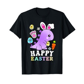 Easter Dinosaur Bunny Easter Basket Stuffers Kids Easter Day T-Shirt