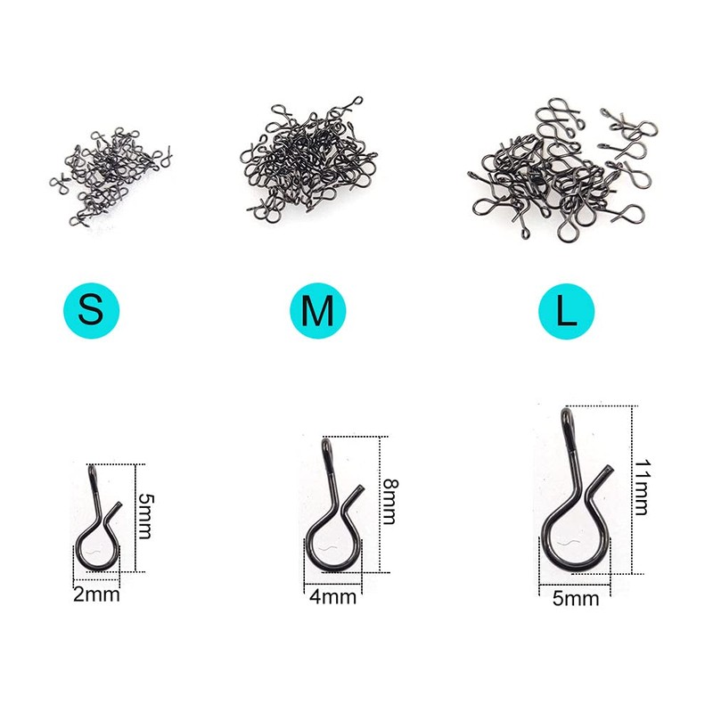 No-Knot Fast Snaps Fly Fishing Snap No Knot Snaps Quick