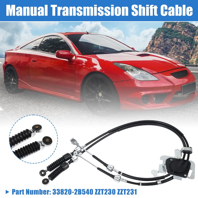 X AUTOHAUX Manual Transmission Gear Shifter Cable for Toyota Celica