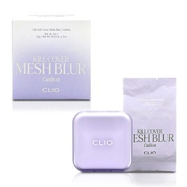 Clio Kill Cover Mesh Blur Cushion (main product + refill) / 클리오 킬 커버 메쉬 블러 쿠션(본품+리필)
