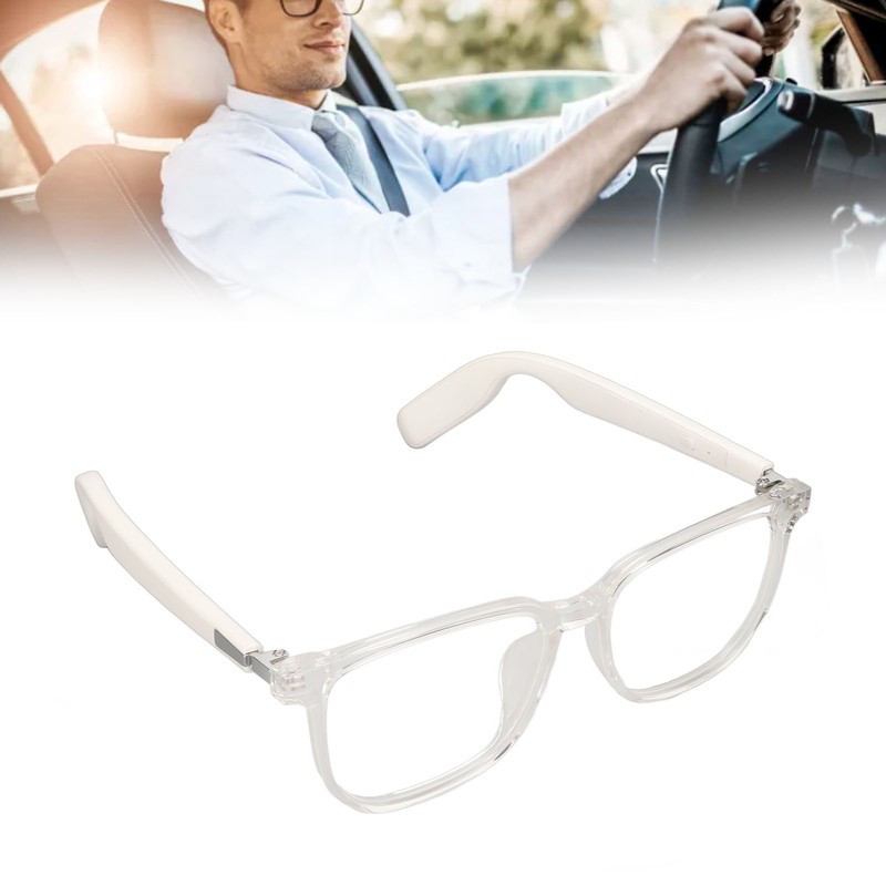 Smart Glasses Open Ear Speaker IP65 Waterproof Blue Light Blocking