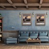 Rustic Barnwood Picture Frames 8.5x11 - Set of 2 -