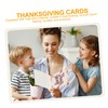 VILLFUL Set of 12 Inspirational Greeting Cards for Thanksgiving with