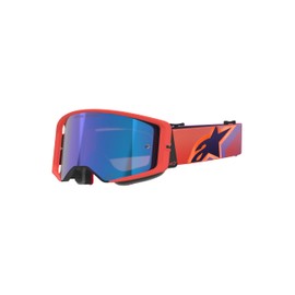 Alpinestars Supertech Vision Corp Goggle Hot Coral/Purple/Mirror Blue