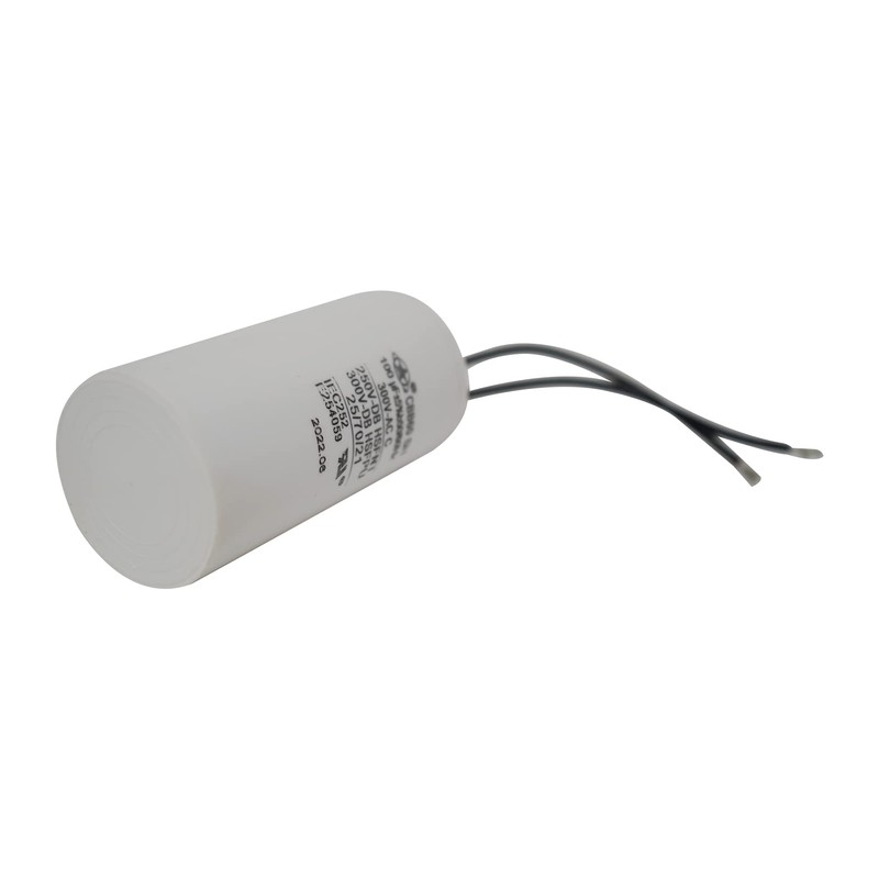 Yancheng Yatai CBB60 Operating Capacitor 100uF 300V AC 2-Wire 50/60Hz,
