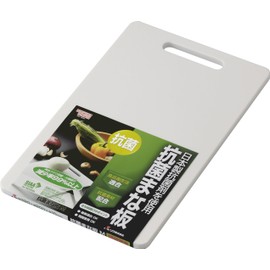 Squirrel Cutting Board, Antibacterial, M, White, Width 12.6 x Depth 7.9 x Height 0.4 inches (32 x 20 x 1 cm)
