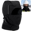 Winter Hard Hat Liner with Removable Mask, Waterproof Warm Hardhat