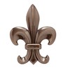 Haute Decor Adjustable Length Wreath Hanger with Removable Icon (Oil-Rubbed