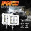 Auxbeam FA Series White Housing LED Pods, 3Inch 40W Spot