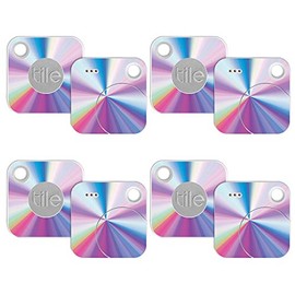 MightySkins Skin Compatible with Tile Mate w/Replaceable Battery (2018) - Rainbow Zoom | Protective, Durable, and Unique Vinyl wrap Cover | Easy to Apply, Remove, and Change Styles | Made in The USA