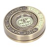 Slider Haptic Coin Anti Stress Luminous Pumpkin Pattern Exquisite Magnetic