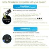 15V AC/DC Adapter Car Jump Starter Charger Compatible with DBPower