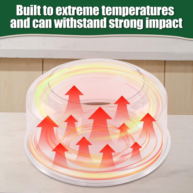 Clear Power Dome Replacement for Nuwave Oven, Plastic Hood Cover