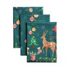 Maison d' Hermine Hygge Christmas 100% Cotton Set of 3