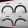 Fender Flares 4PCS Compatible with 2019-2022 Dodge Ram 1500