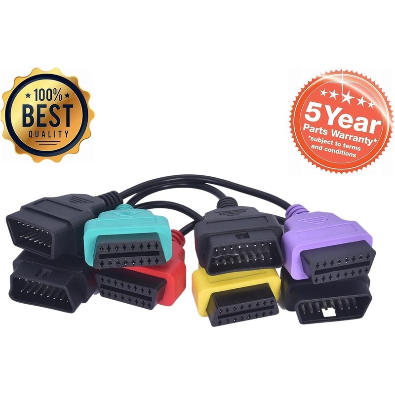 Alchiauto Fi-at ECUScan Multi Adapter Cable for Set for Diagnostic