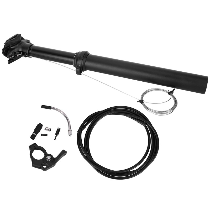 7075 Aluminium Alloy Black Road Bicycle Wire Control Oil Pressure