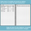 Accounting Ledger Book - A5 Ledger Book for Bookkeeping, Small