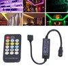 Mini RF Dimmer Controller 17 Keys Remote Control for LED