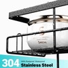 Aitatty Over the Door Shower Caddy Hanging: Black Rustproof Shower