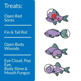 API MelaFix 16oz Natural Tea Tree Extract Anti-Bacterial Fish Infection Remedy