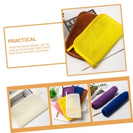 Gatuida 2Pcs African Exfoliating Bath Net Sponge Double Back Scrubber for Deep Cleaning Comfortable Shower Exfoliator Multi Functional Body Scrubber for Smooth Skin